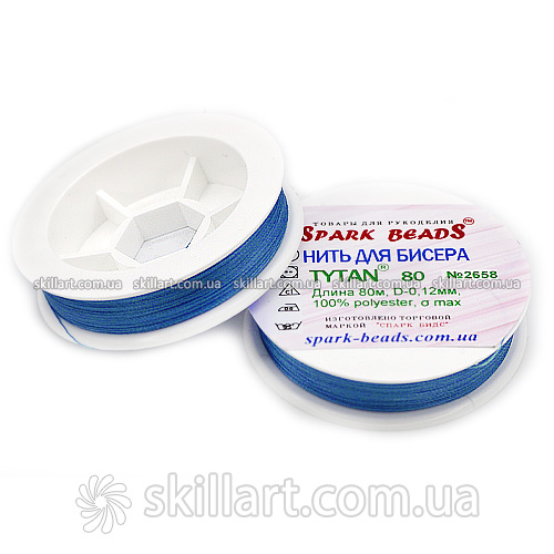 Нитки для бисера Tytan 80 Spark Beads (80м)